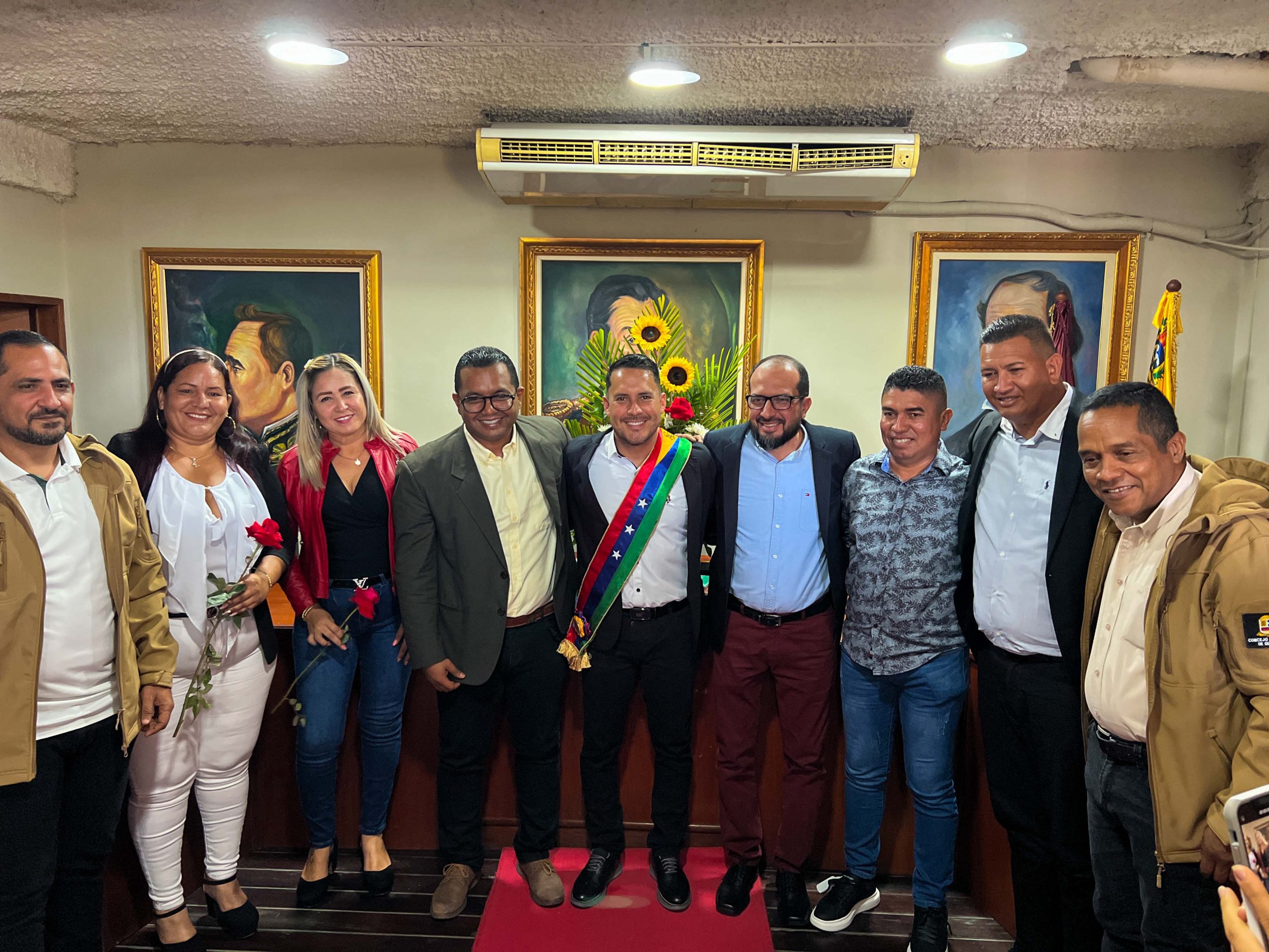 Alcalde Johan Castañeda juramentó nueva directiva del Concejo Municipal de Guacara