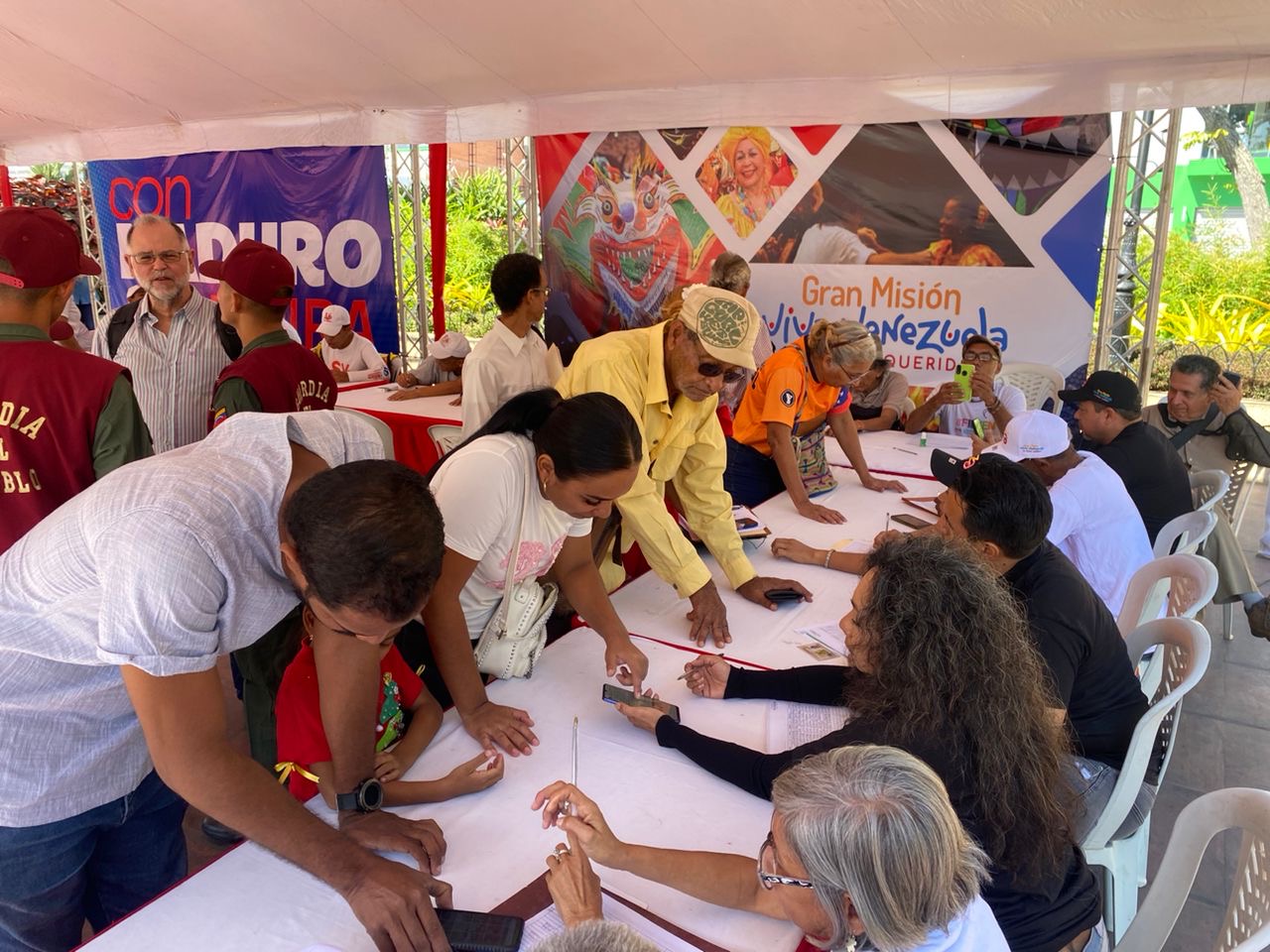 En nueve puntos cultores de Carabobo iniciaron registro enla Gran Misión Viva Venezuela