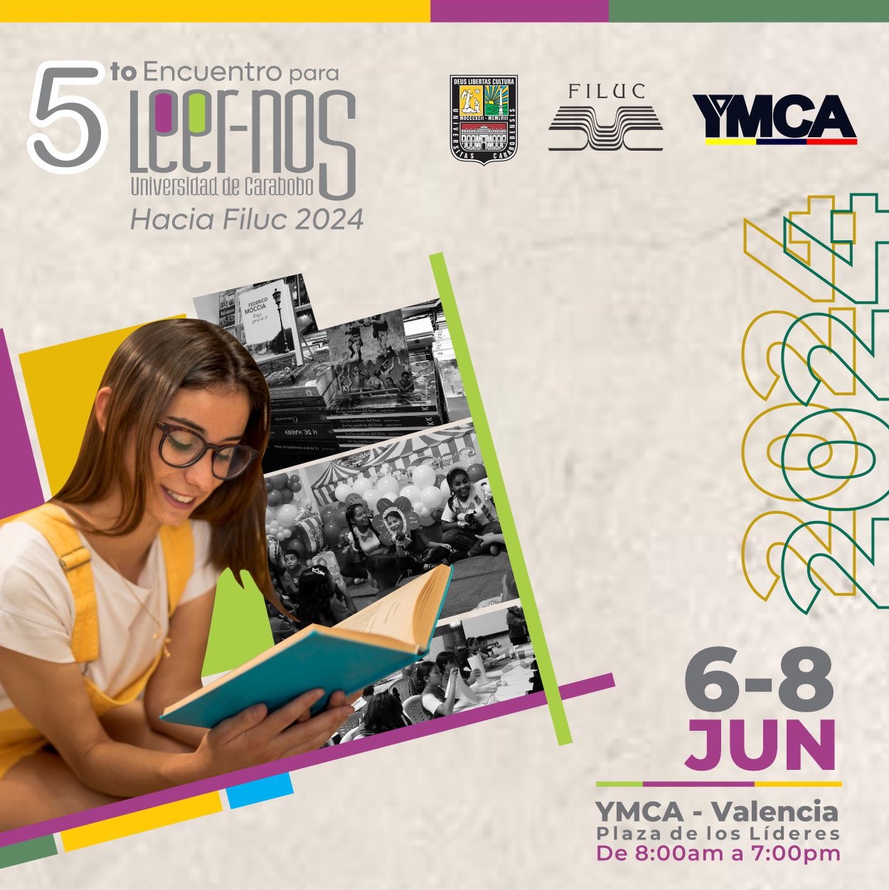 Filuc e YMCA Valencia realizarán 5to. Encuentro para Leer-nos