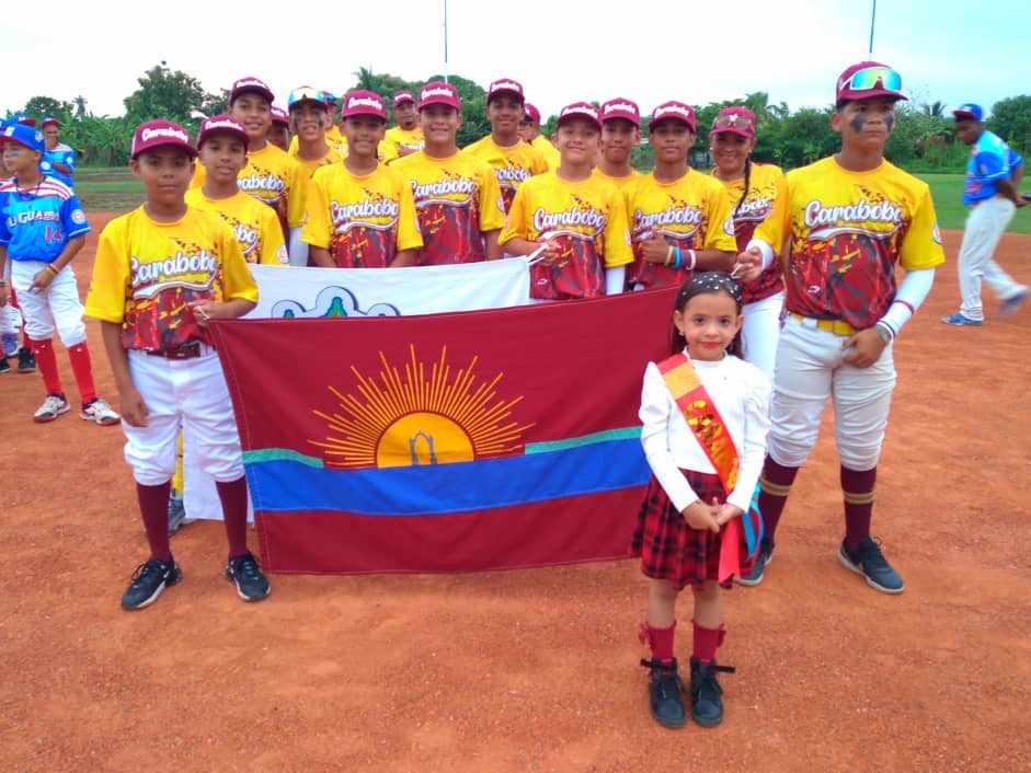 Carabobo sigue invito en Campeonato Nacional de beisbol infantil