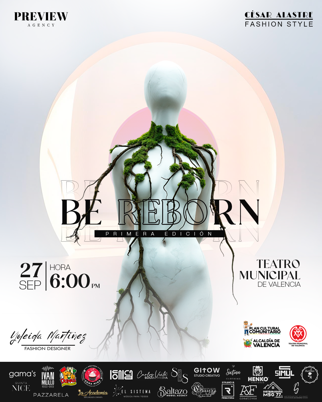 ¡Valencia se viste de moda! Se acerca el Desfile Be Reborn