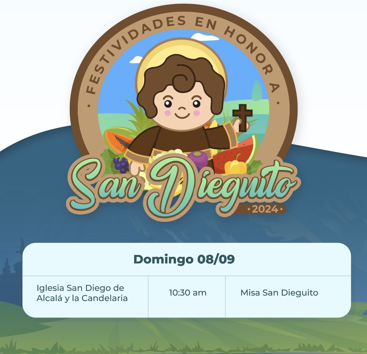 Este domingo iniciarán festividades en honor a «San Dieguito» en el pueblo de San Diego