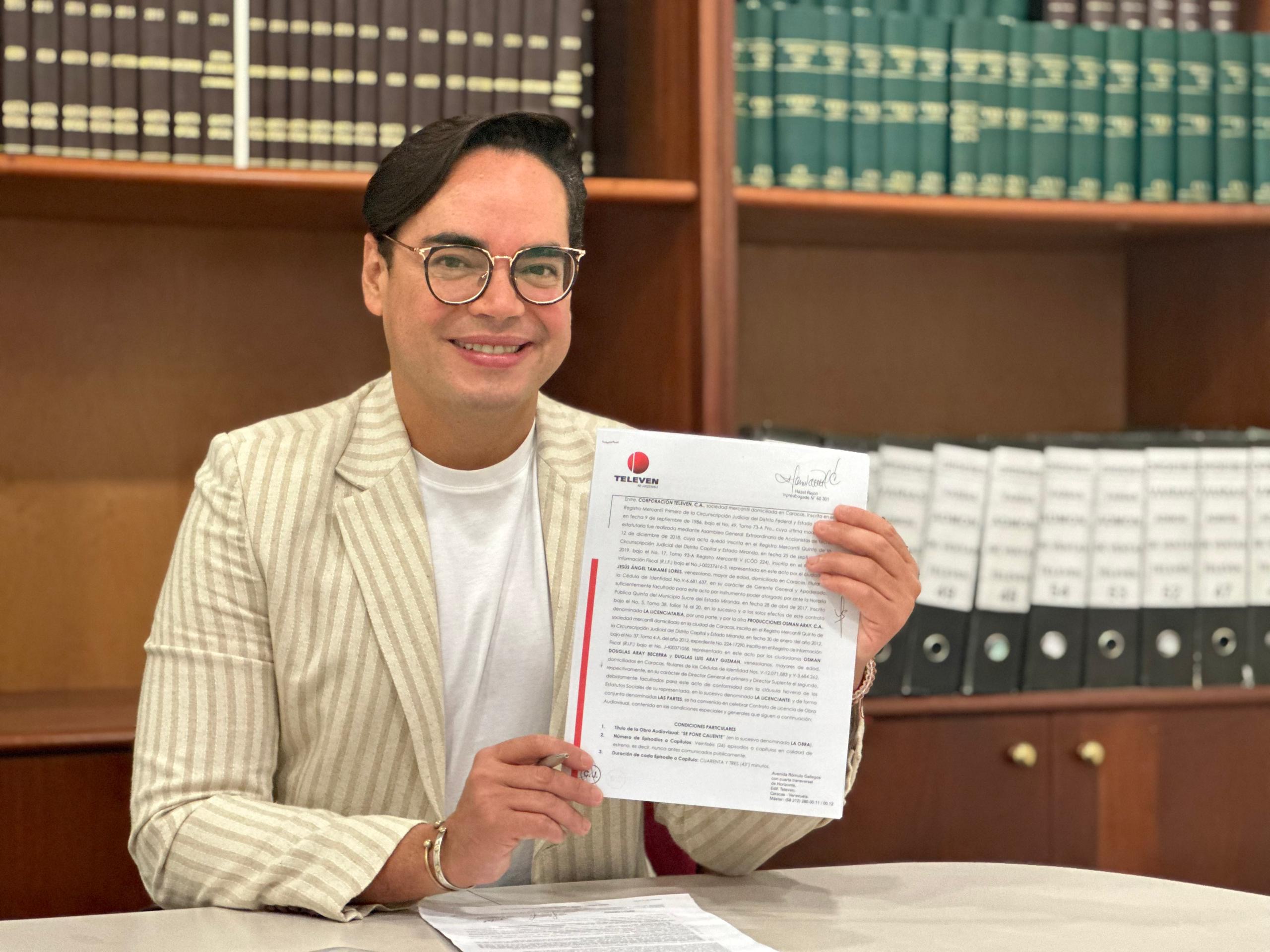 Osman Aray regresa a Televen en “La Bomba” y “Se pone caliente”.