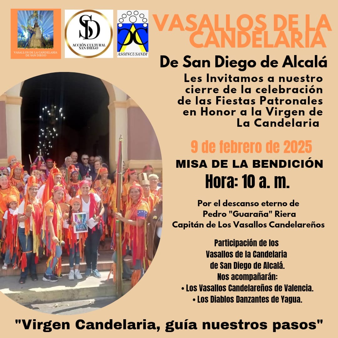 Fiestas Patronales de San Diego culminan con la tradicional Misa de la Bendición y el baile del Sebucán
