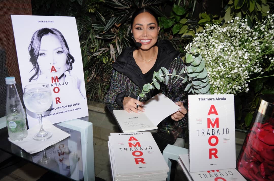 Thamara Alcalá presentó libro “Amor y Trabajo” para mostrar fortaleza de madre y profesional