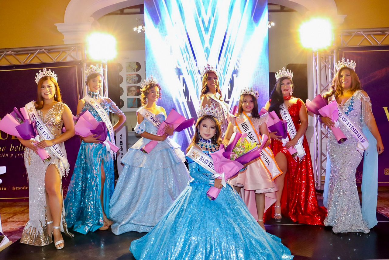 El Real Srta, Miss y Sra. Venezuela tiene a sus nuevas soberanas de la belleza en el periodo 2025-2026