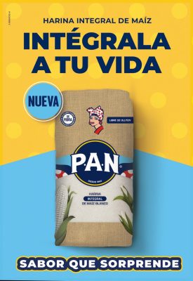 P.A.N. innova con su nueva harina integral, un sabor que sorprende