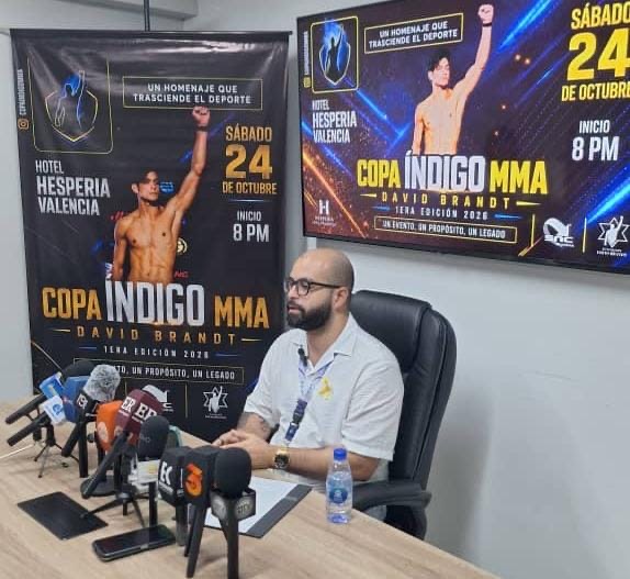 20 peleadores venezolanos se darán cita en la 1era Copa Índigo MMA-David Brandt